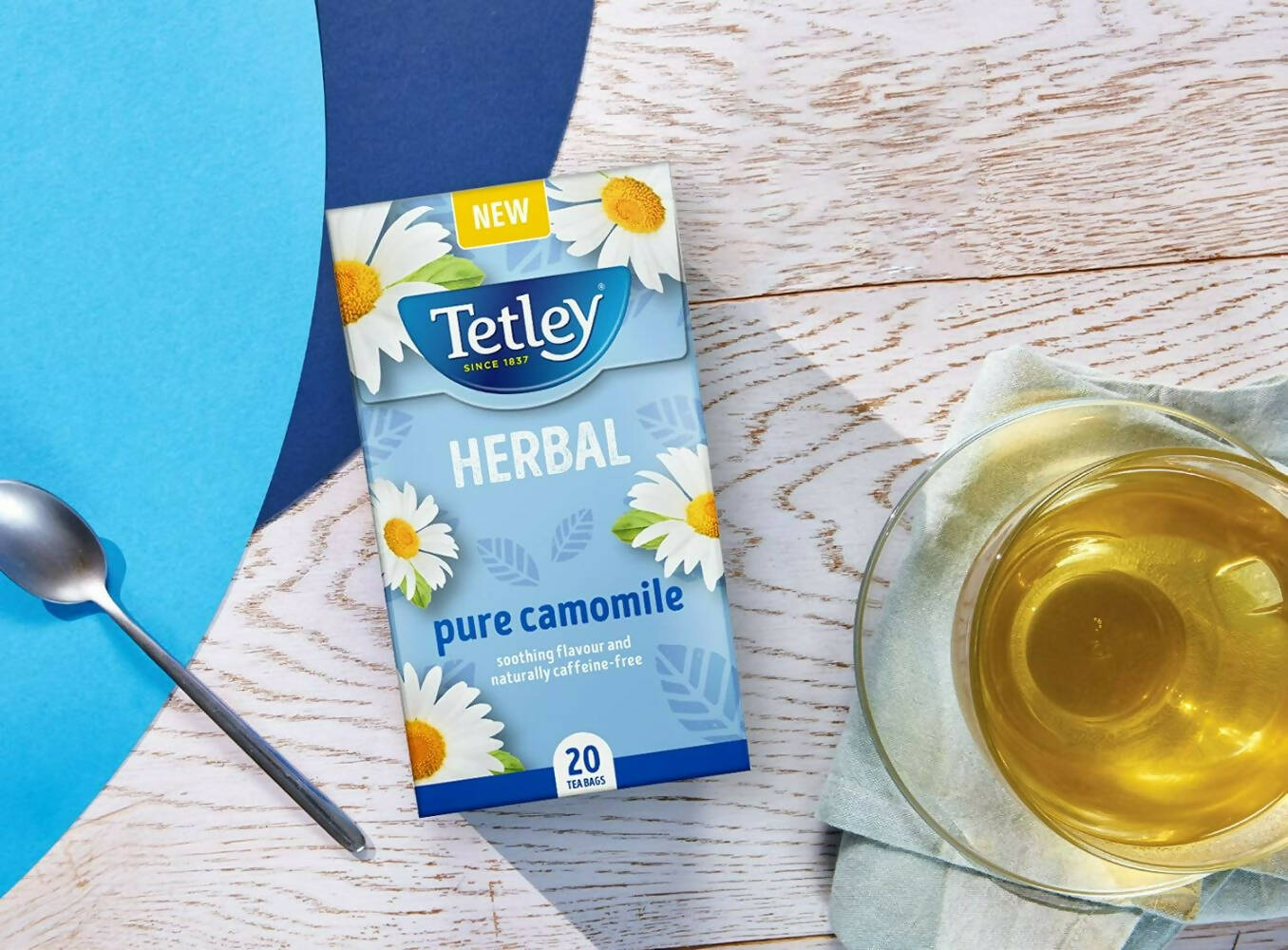 Tetley Herbal Pure Camomile Tea Bags  Grab2Buy Tetley Grab2Buy