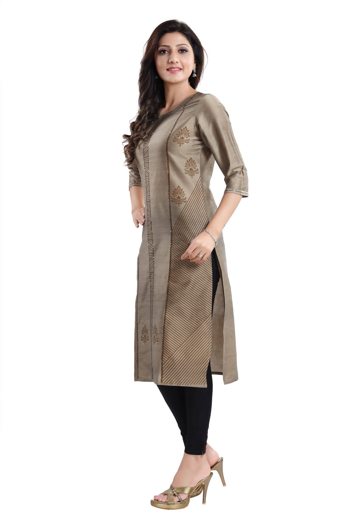 Snehal Creations Cotton Silk Formal Wear Tunic For Women