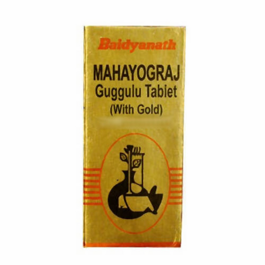 Baidyanath Mahayograj Guggulu Tablet (with Gold) 