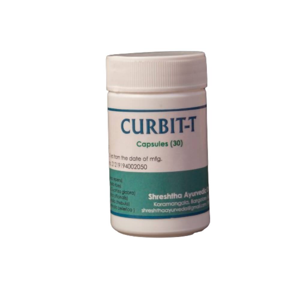Shreshtha Herbals Curbit-T Capsules - Grab2buy