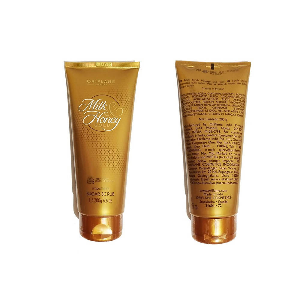 Oriflame Milk & Honey Gold Smoothing Sugar Scrub 