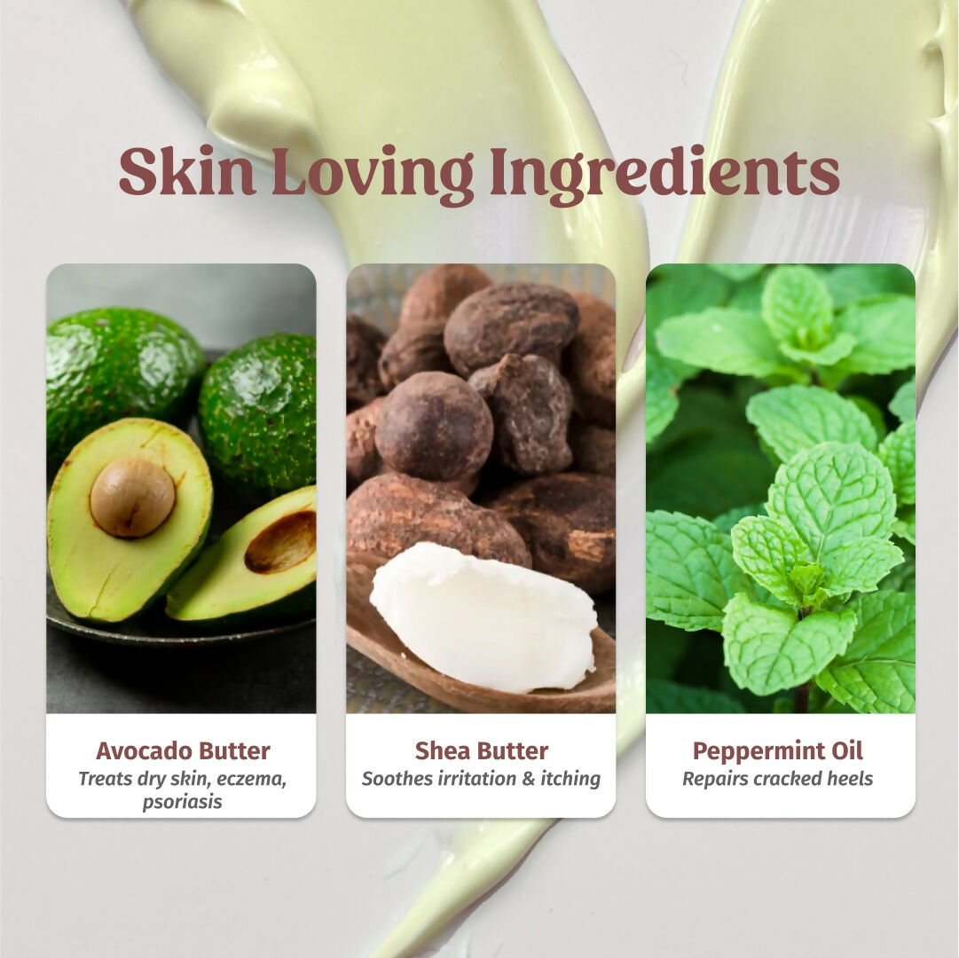 Vilvah Store Foot Cream (Treats Cracked Heels)  Grab2Buy Vilvah Store Grab2Buy