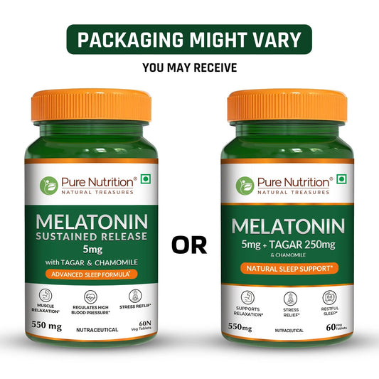 Pure Nutrition Melatonin 5mg Veg Tablets 