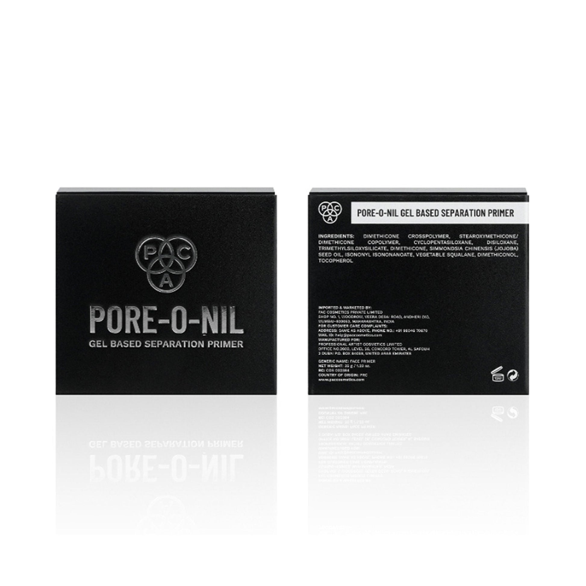 PAC Studio Pore-O-Nill Separation Primer - Advanced Pore Minimising Gel Formula, Lightweight & Hydrating