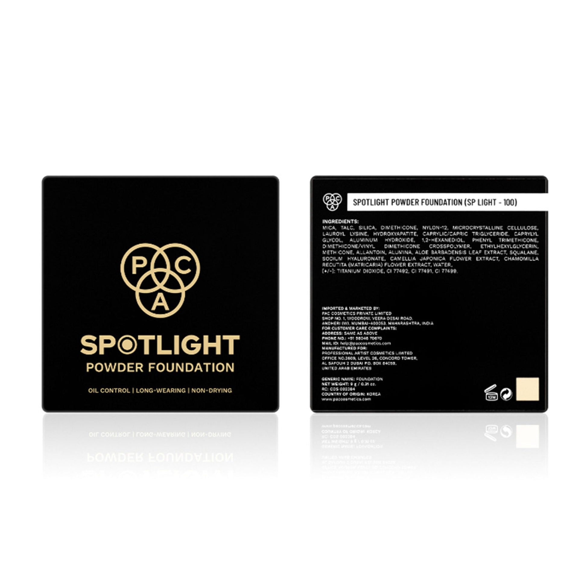 PAC Studio Spotlight Powder Foundation - SP Light 100