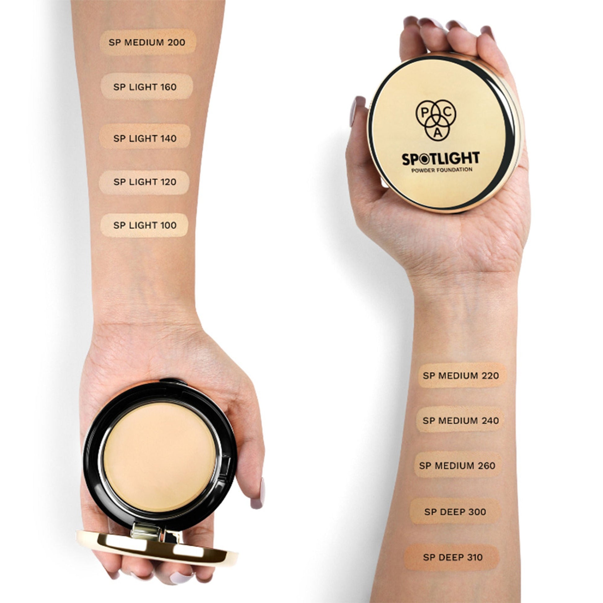 PAC Studio Spotlight Powder Foundation - SP Medium 240