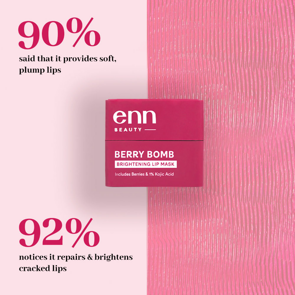 Enn Brightening Lip Mask & Lip Balm For Dry 