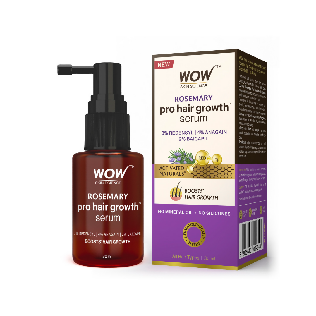 Wow Skin Science Rosemary Pro Hair Growth Serum For Denser Hair  Grab2Buy Dove Grab2Buy