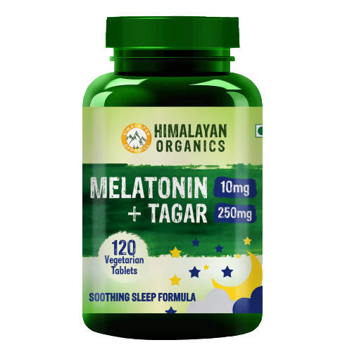Himalayan Organics Melatonin 10 mg + Tagar 250 mg Tablets 