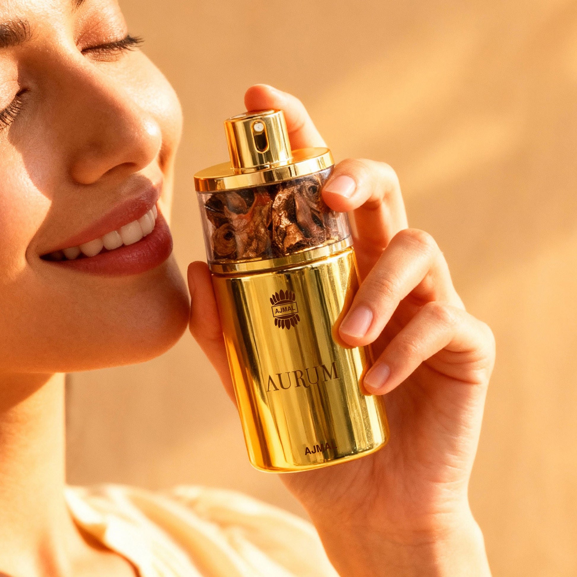 Ajmal India Aurum Edp Perfume For Women Fresh Fruity Luxury Fragrance