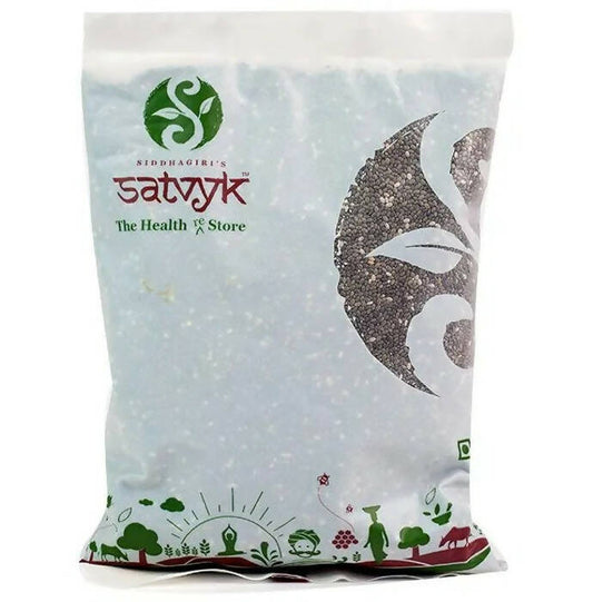 Siddhagiri's Satvyk Black Chia Seeds - Grab2buy