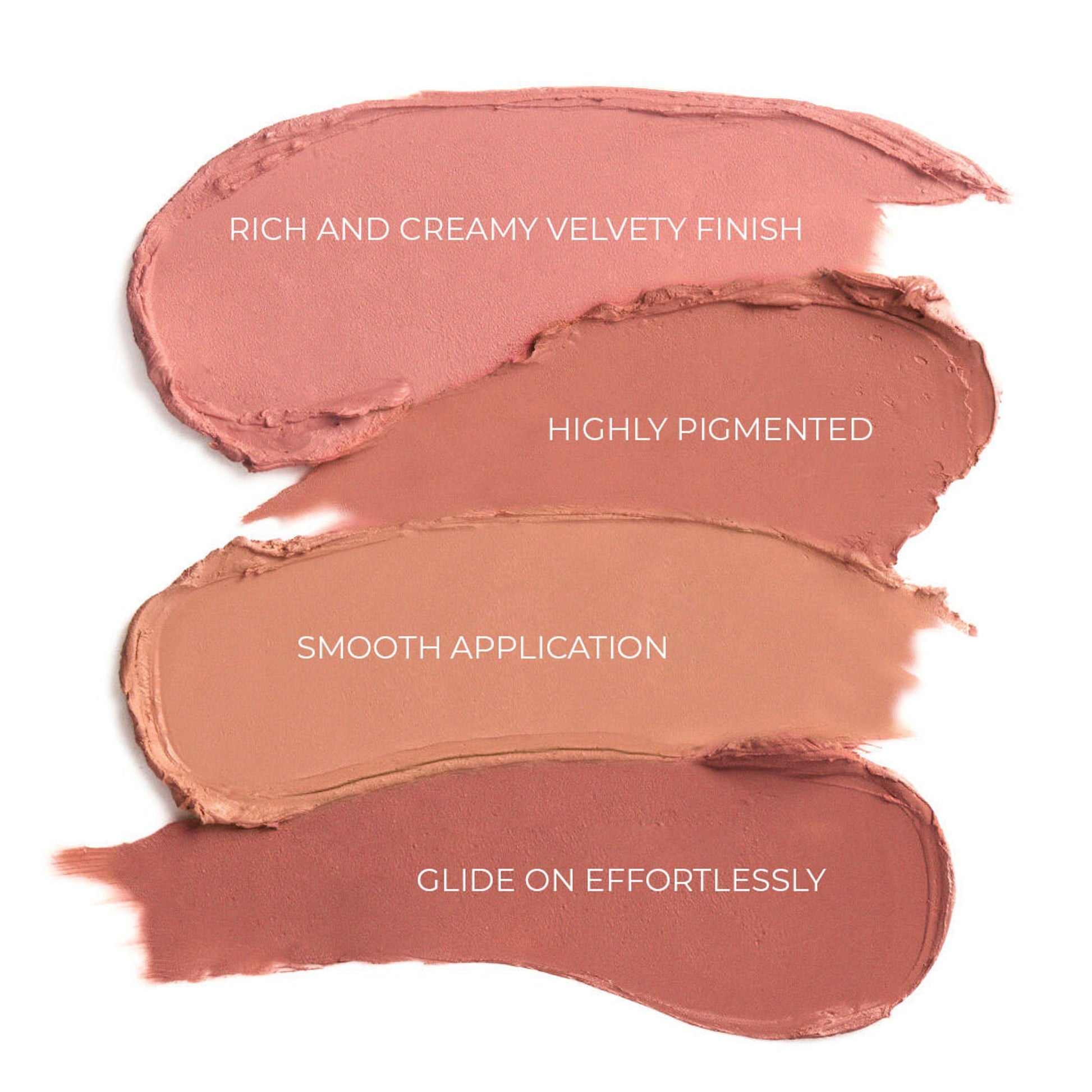 Makeup Revolution Lip Allure Soft Satin Lipstick - Wifey Dusky Pink