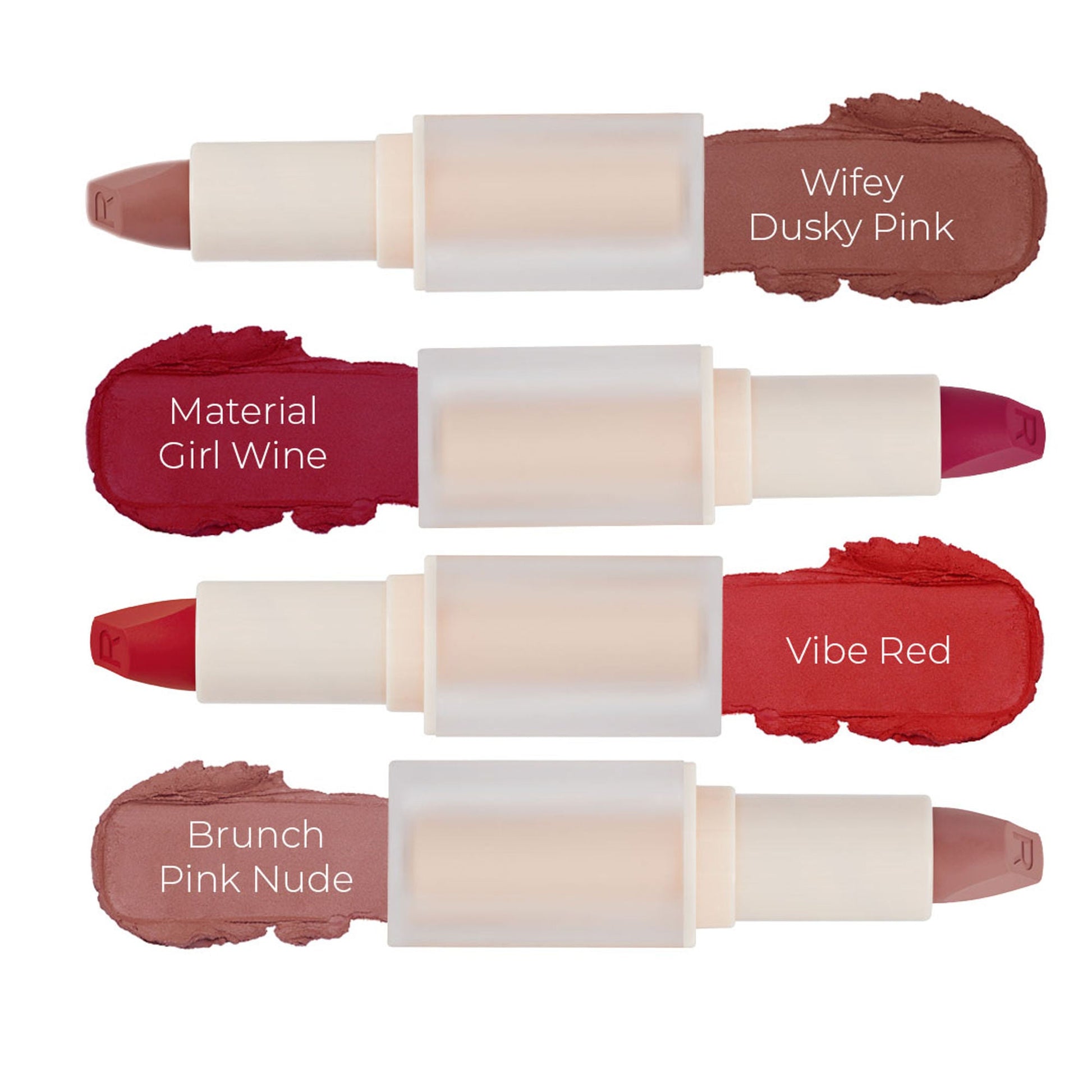 Makeup Revolution Lip Allure Soft Satin Lipstick - Wifey Dusky Pink