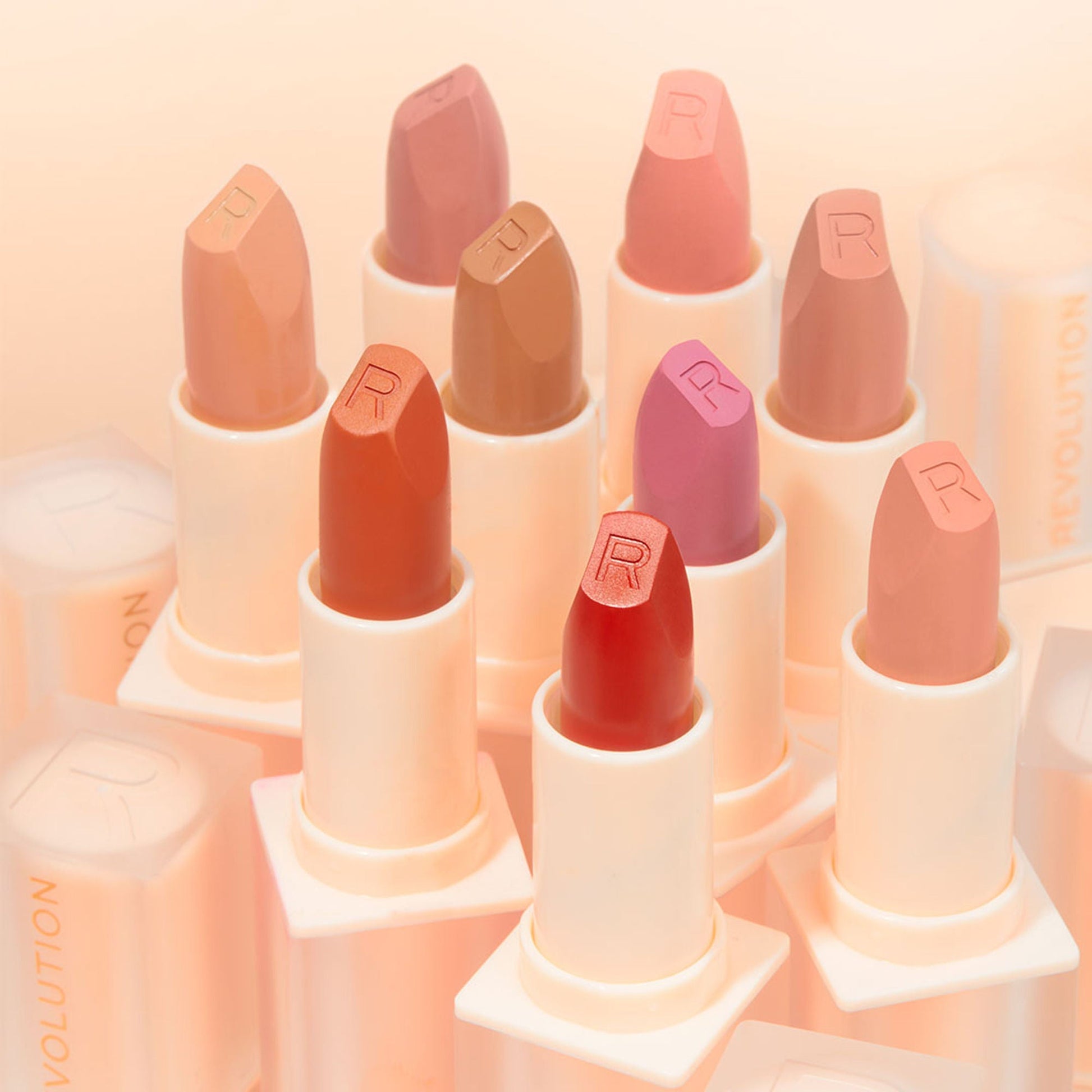 Makeup Revolution Lip Allure Soft Satin Lipstick - Ceo Brick Red