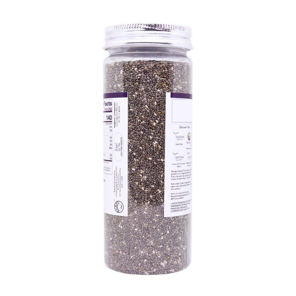 Tassyam Organics Chia Seeds Bottle