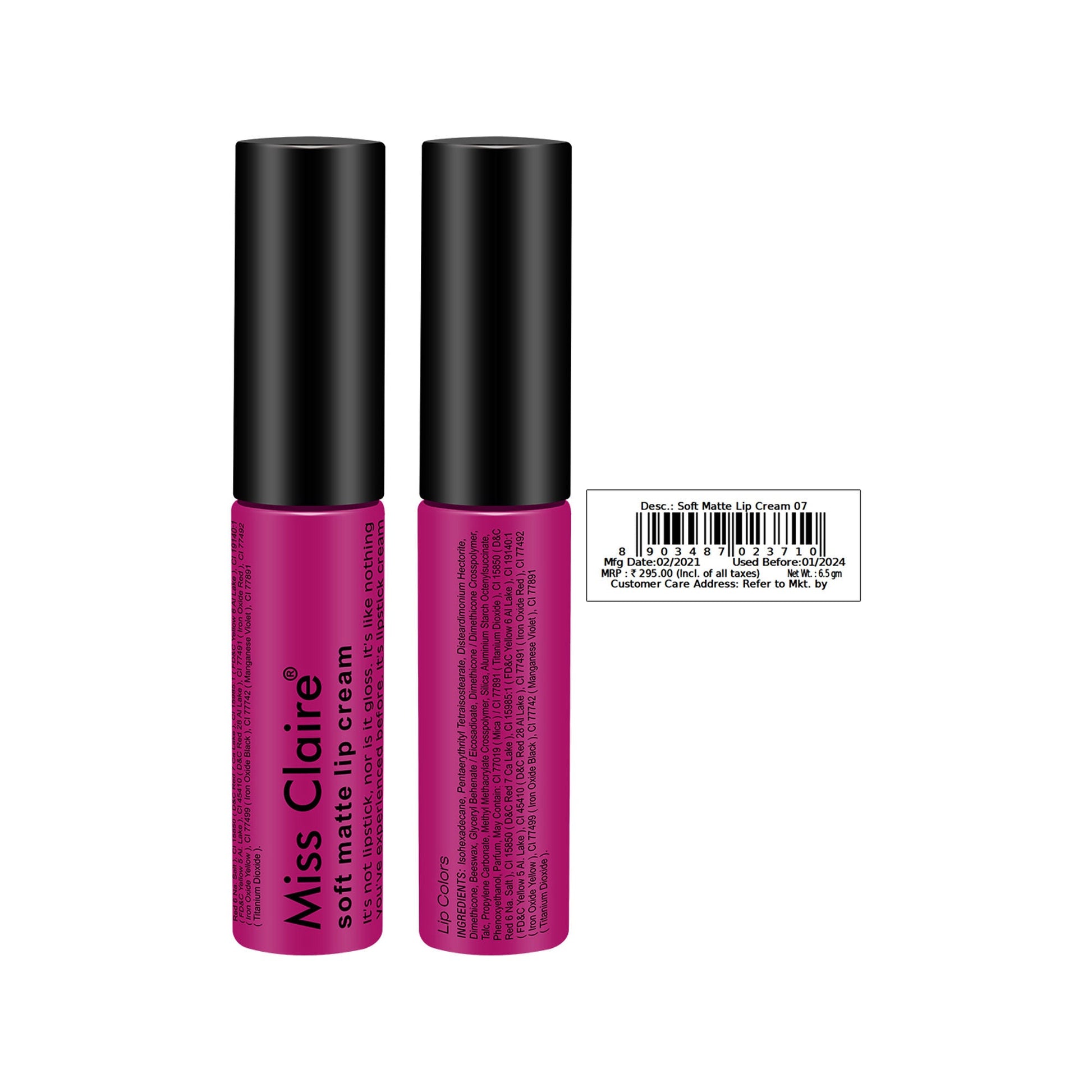 Miss Claire Soft Matte Lip Cream - 7