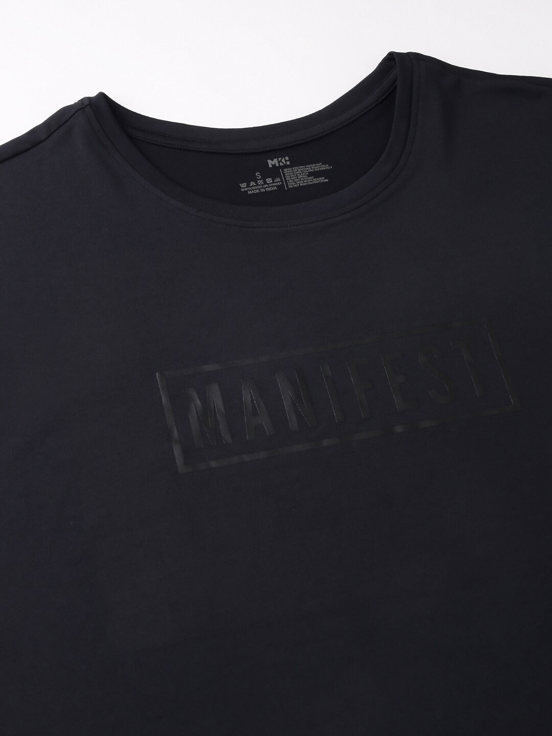 MKH Typography Printed Extended Sleeves Dri-FIT Relaxed Fit T-shirt 