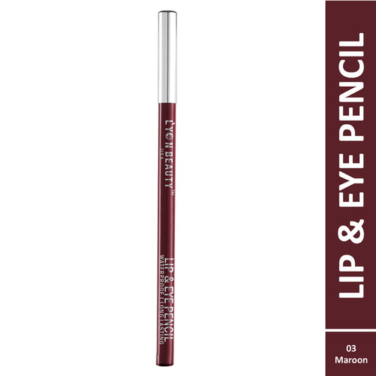 Lyon Beauty Lip & Eye Pencil - Maroon 03