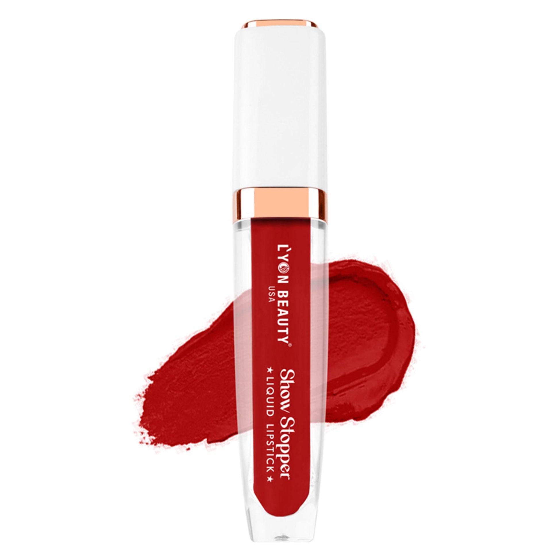 Lyon Beauty Show Stopper Liquid Lipstick - Ambitious Red 01