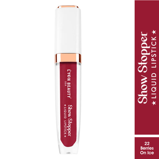 Lyon Beauty Show Stopper Liquid Lipstick - Berries On Ice 22