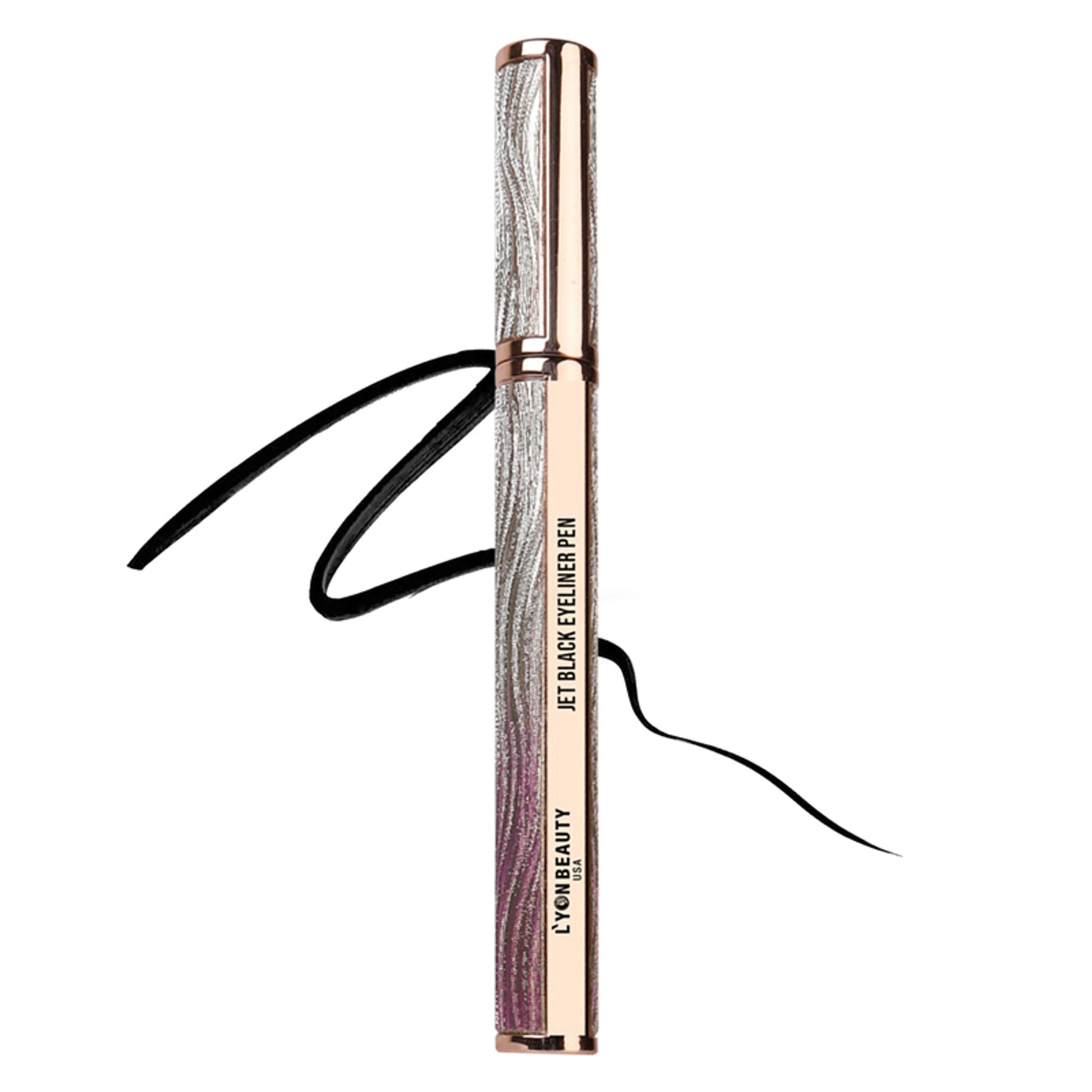 Lyon Beauty Jet Black Eyeliner Pen - D