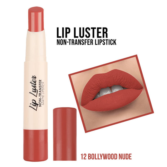 Lyon Beauty Lip Luster Non Transfer Matte Lipstick - Bollywood Nude 12