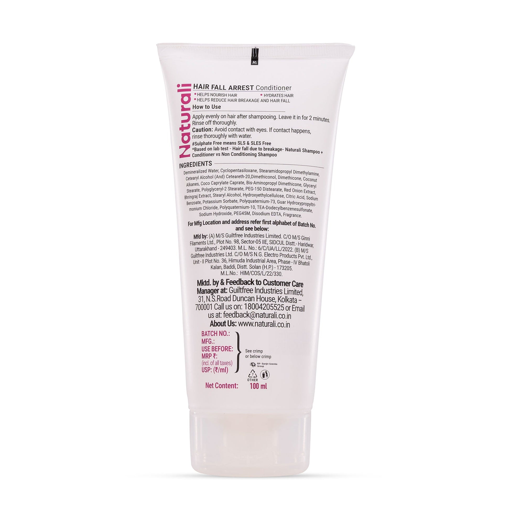 Naturali Hairfall Arrest Conditioner