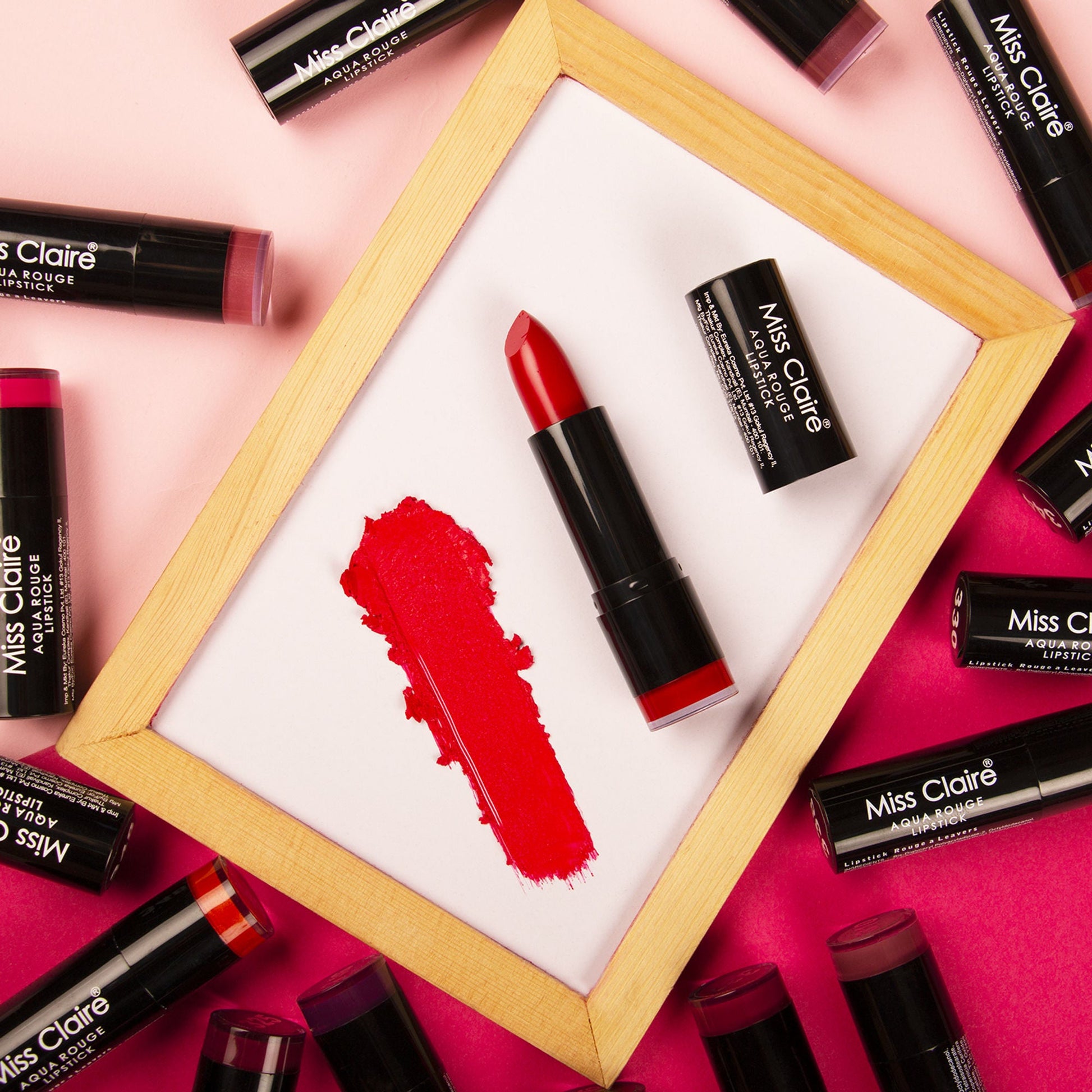 Miss Claire Aqua Rouge Lipstick - 322