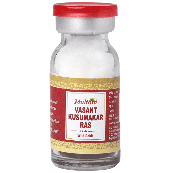 Multani Vasant Kusumkar Ras With Gold 