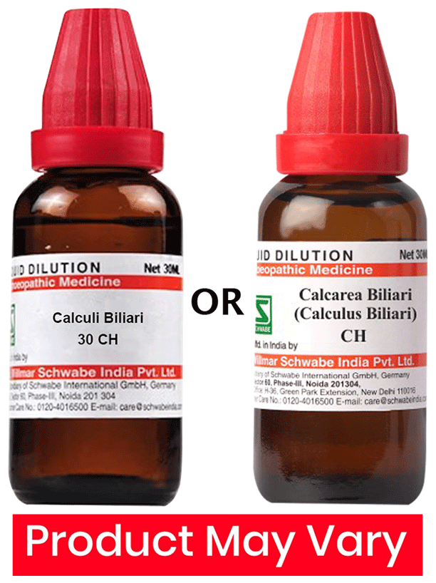 Dr. Willmar Schwabe India Calculi Biliari Dilution 