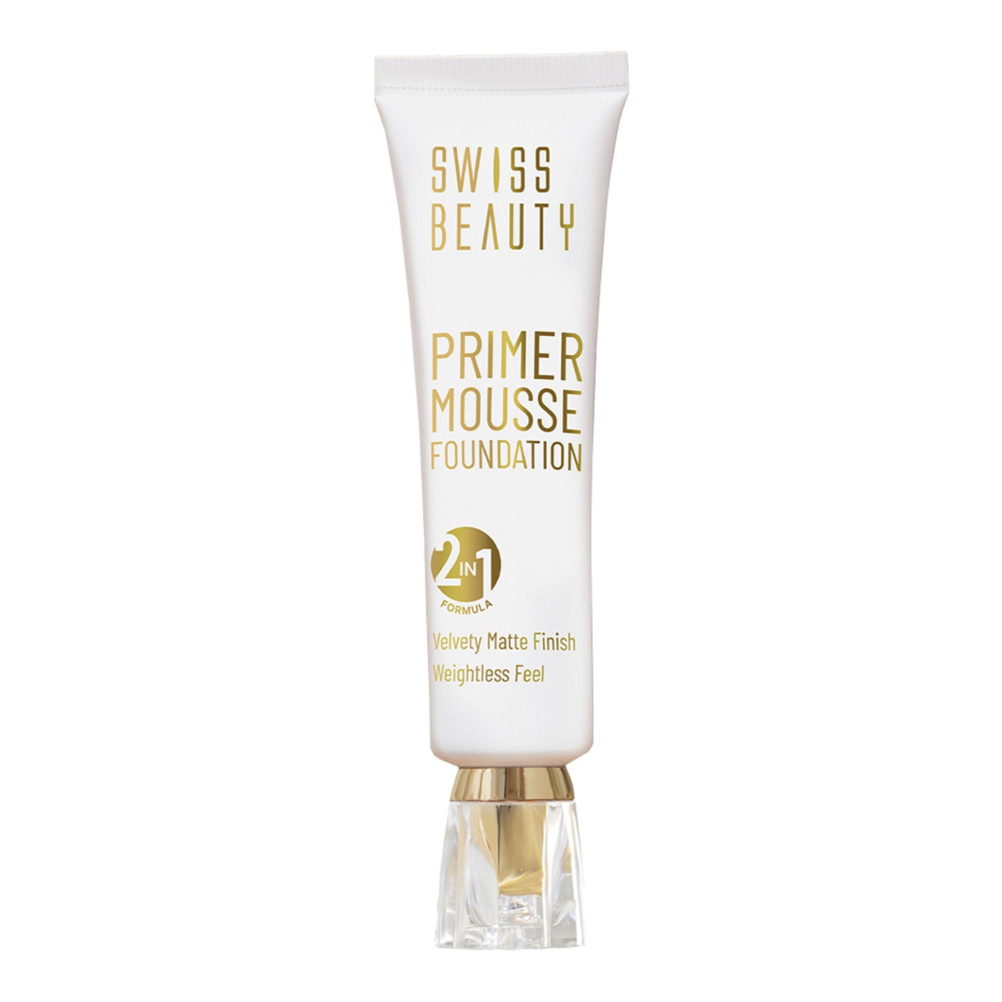 Swiss Beauty Primer Mousse Foundation - 10 Caramel Roast
