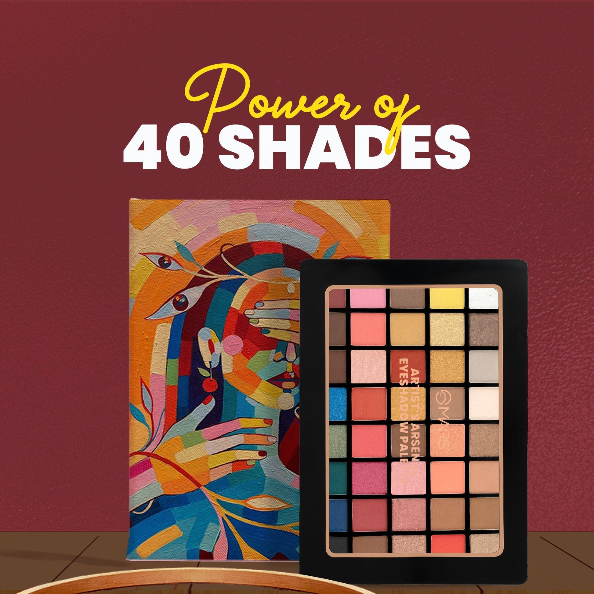 MARS Cosmetics Artist's Arsenal Eyeshadow Palette - 2 