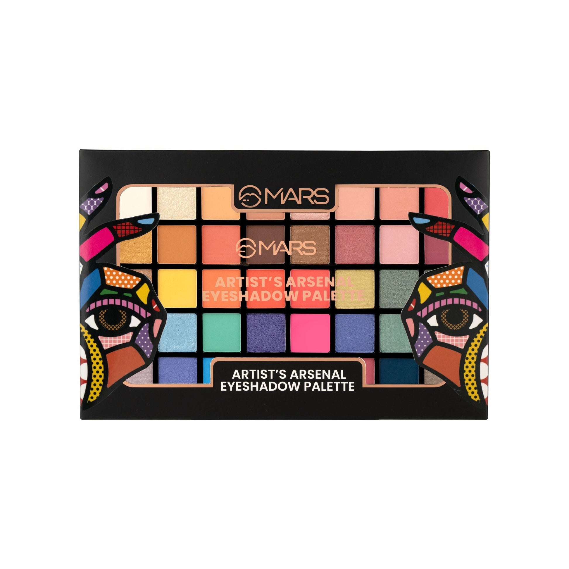 MARS Cosmetics Artist's Arsenal Eyeshadow Palette - 2 