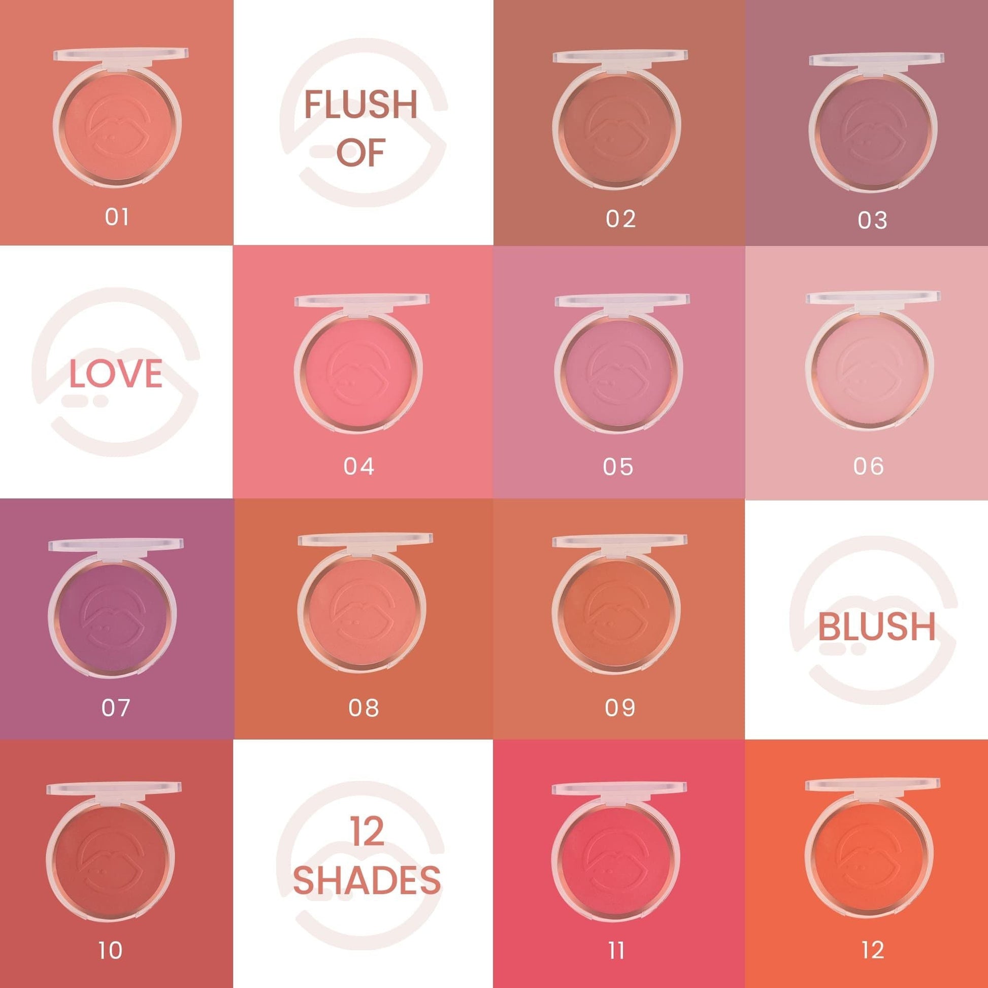 MARS Cosmetics Flush Of Love Face Blusher - 7 