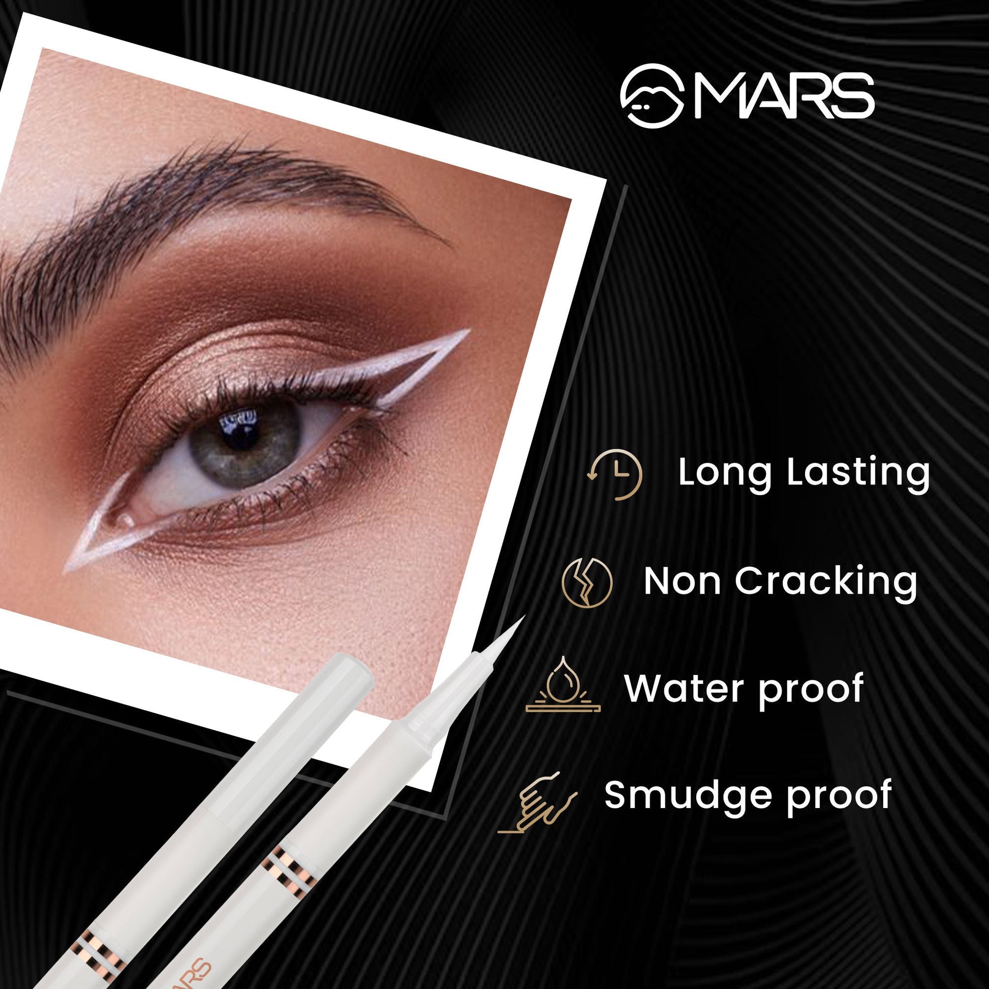 MARS Cosmetics Liquid Pen Eyeliner - White 