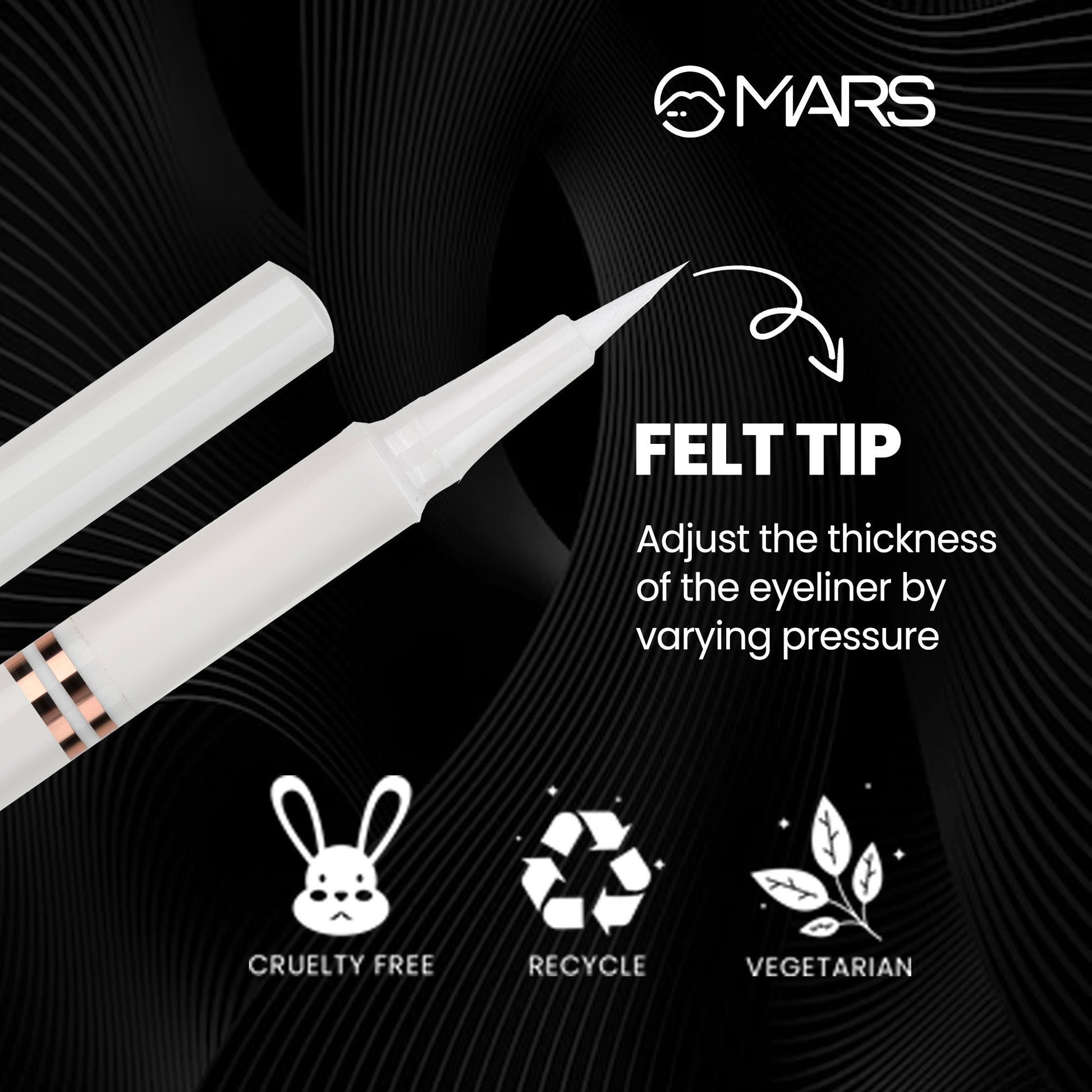 MARS Cosmetics Liquid Pen Eyeliner - White 