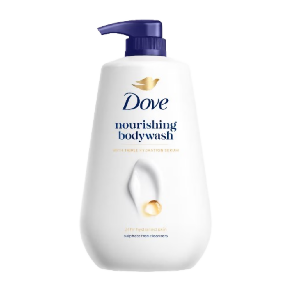Dove 24 Hr Hydrated Skin Nourishing Body Wash For Soft Smooth Skin 