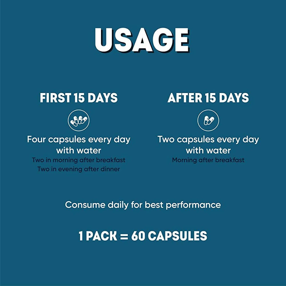 Aadar Ayurvedic Combo- Performance Oil & Straight Up Capsules - Grab2buy