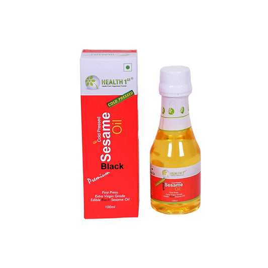 Health 1st Cold Pressed Black Sesame Oil - Grab2buy