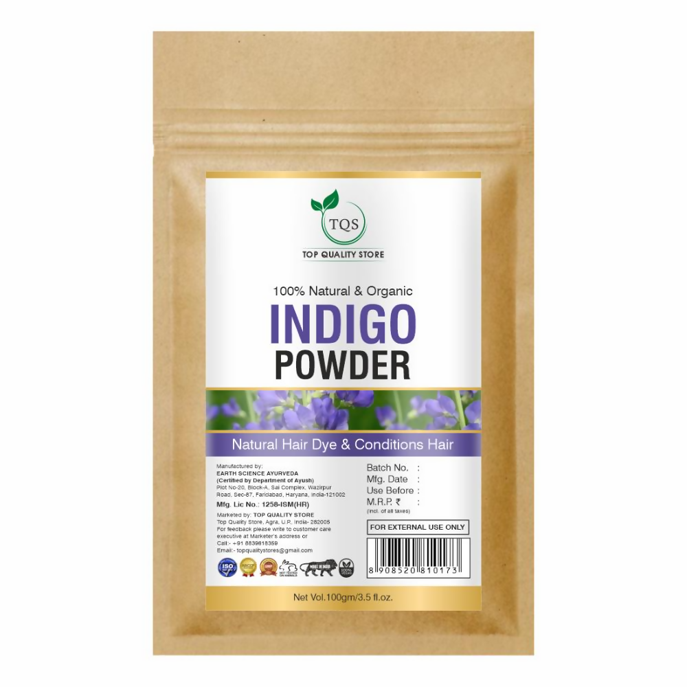 TQS Natural & Pure Indigo Powder 