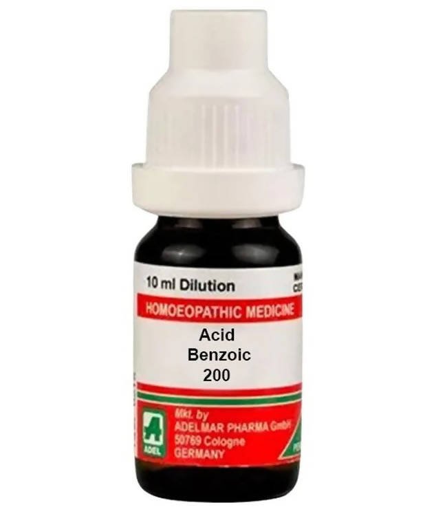 Adel Homeopathy Acid Benzoic Dilution 