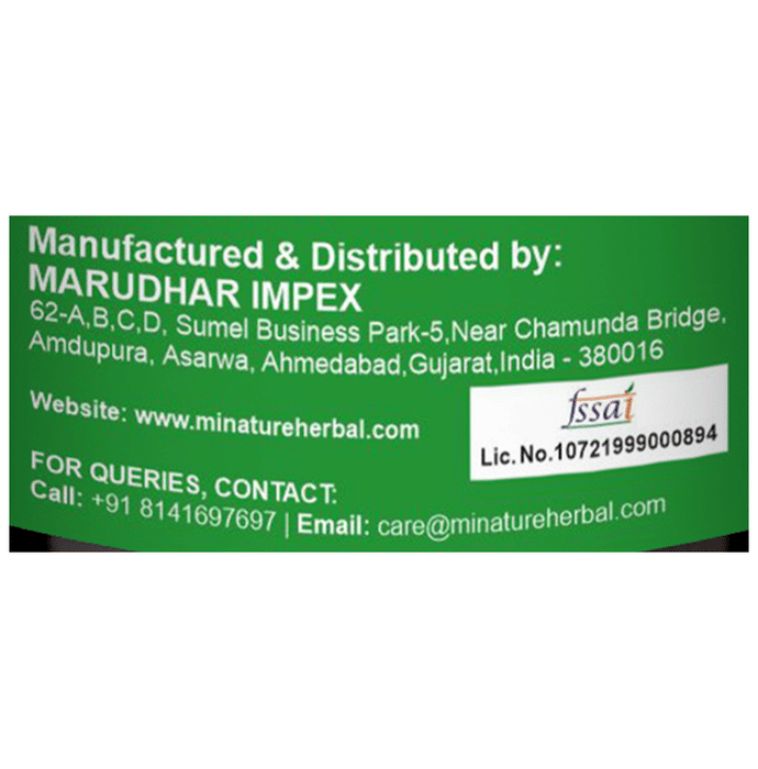 Minature Moringa Seed Tablets 