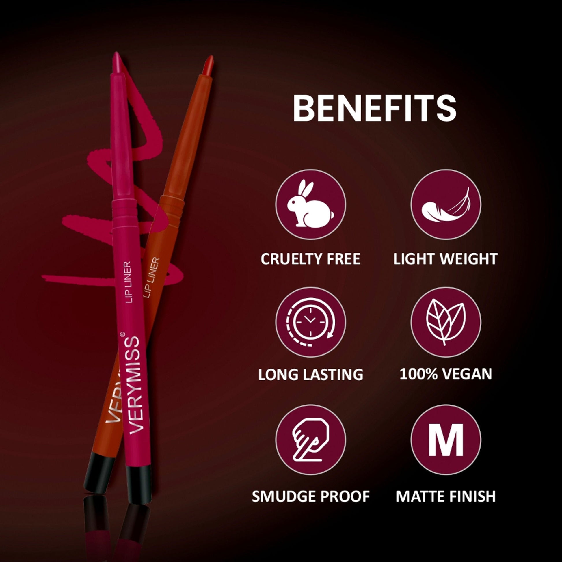 VERYMISS Lip Liner - Shade No.04  Grab2Buy VERYMISS Grab2Buy