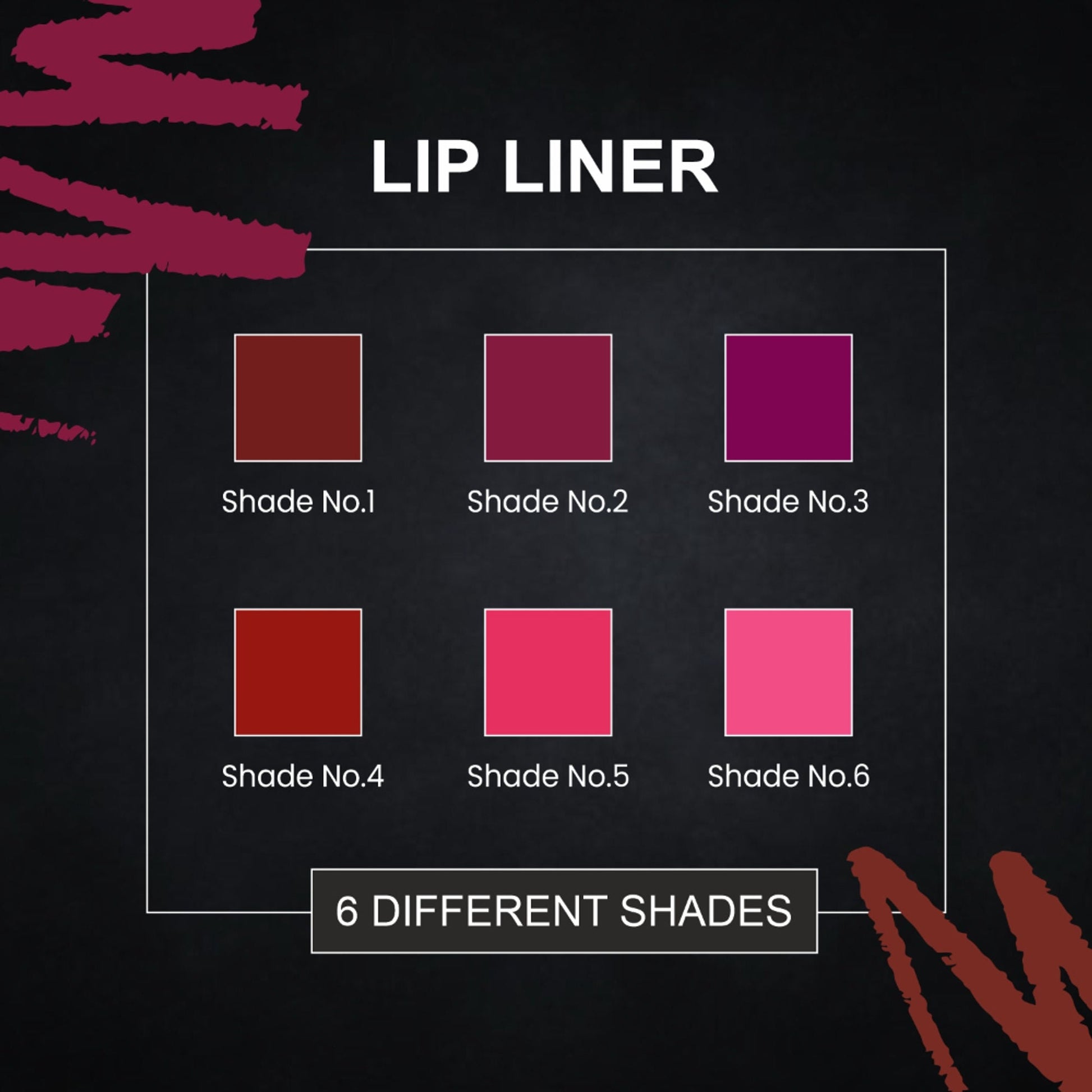 VERYMISS Lip Liner - Shade No.06  Grab2Buy VERYMISS Grab2Buy