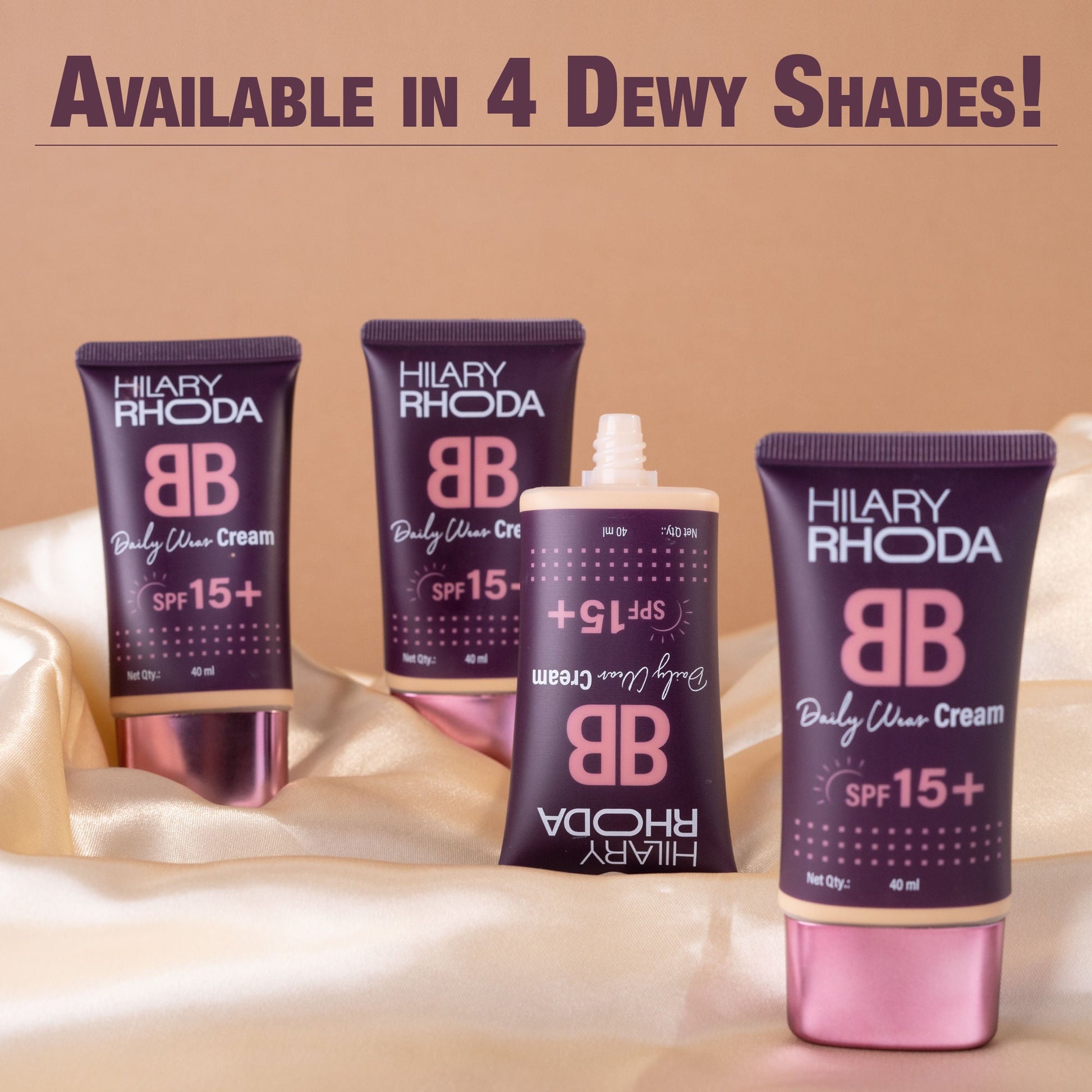 Hilary Rhoda BB Cream With SPF 15 - Golden Beige 04 - Nude Beige 03