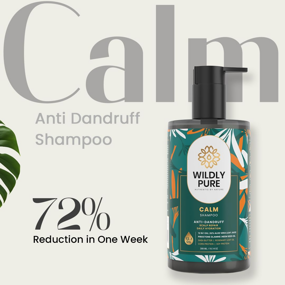 Wildly Pure Natural Anti Dandruff Shampoo  Grab2Buy Wildly Pure Grab2Buy