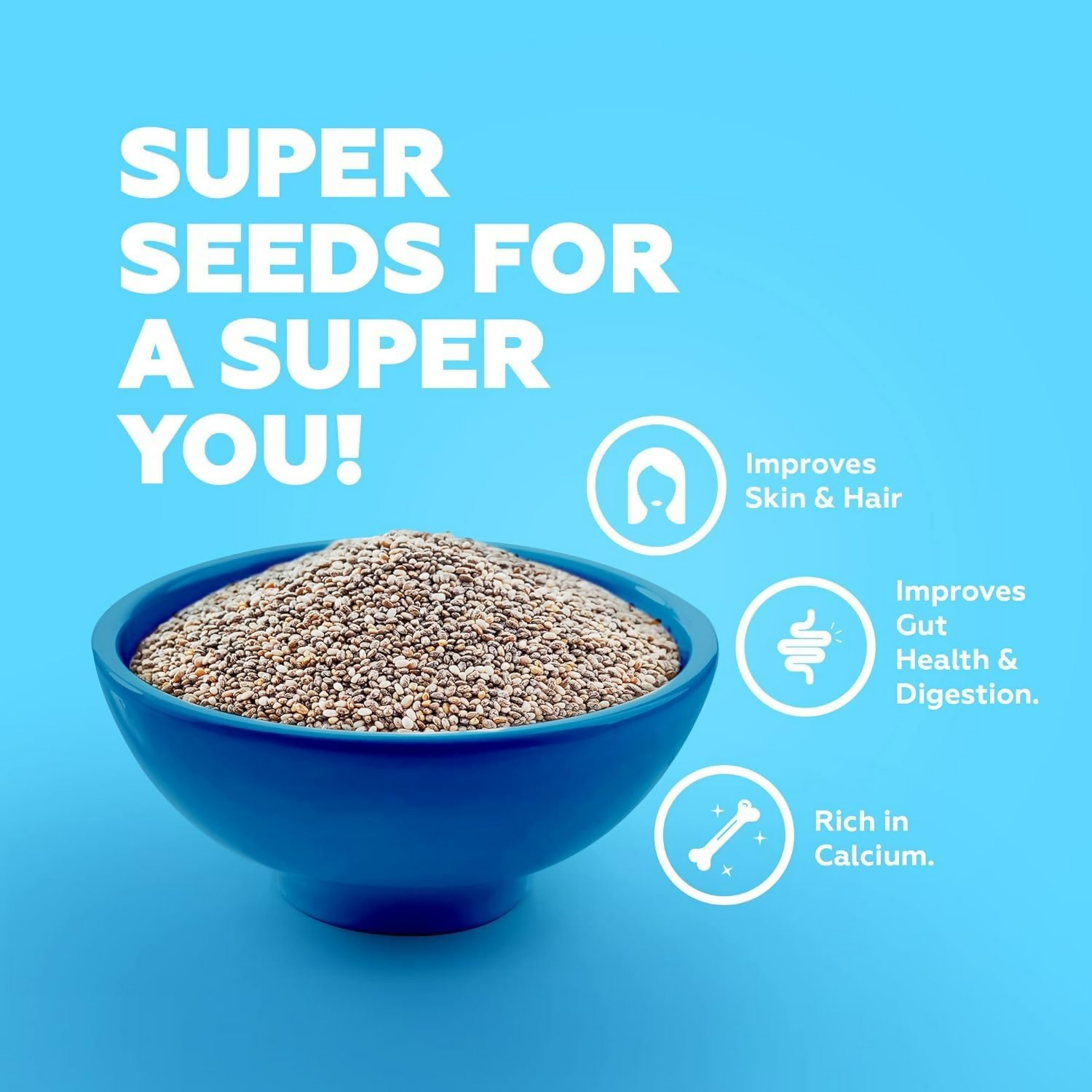 Yoga Bar Seeds Combo – Chia, Flax, Sunflower & Pumpkin Seeds  Grab2Buy Yoga Bar Grab2Buy