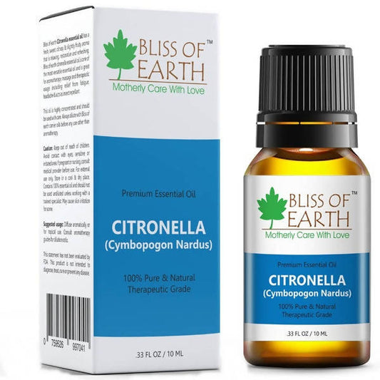 Bliss of Earth Premium Essential Oil Citronella