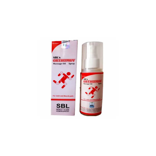 SBL Homeopathy Orthomuv Massage Oil Spray 