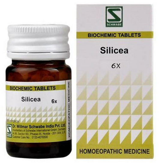 Dr. Willmar Schwabe India Silicea Biochemic Tablets - Grab2buy